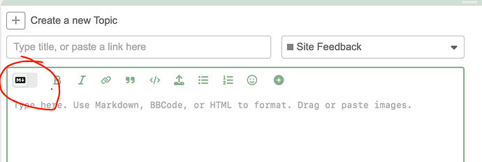 screenshot of improved editing widget